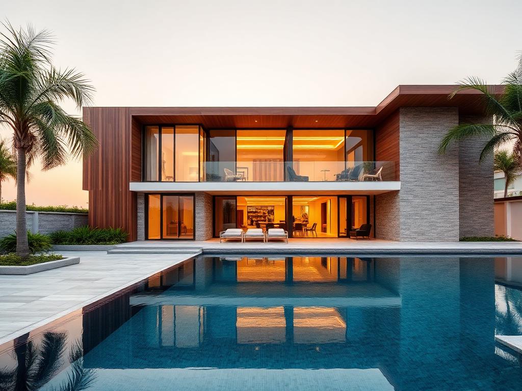 Smart Pool Villa in Chevron, Lekki
